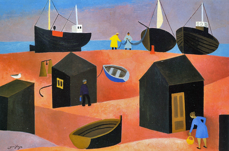 Barques - Jean Hugo Tablo