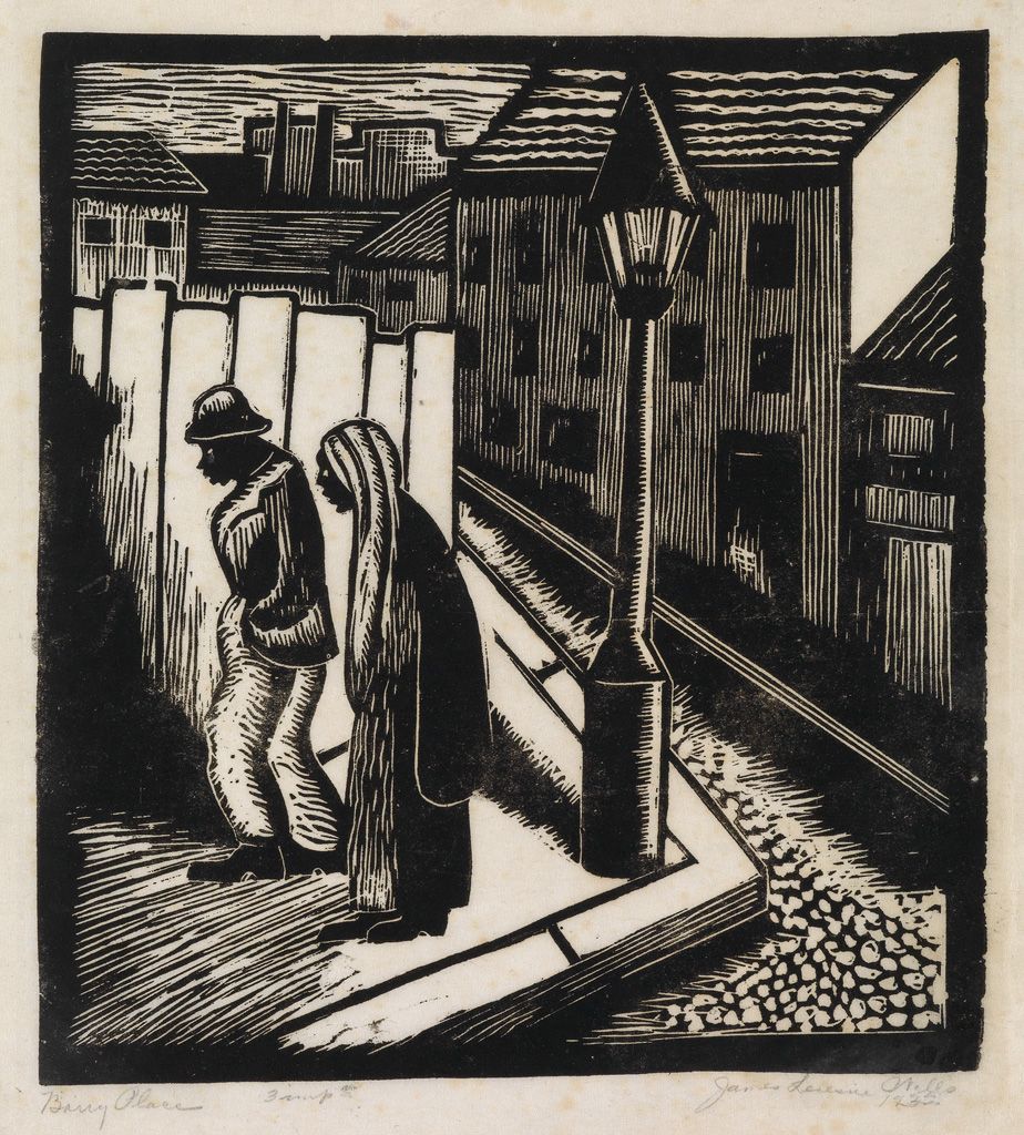 Barry Place (1932) – James Lesesne Wells Tablo