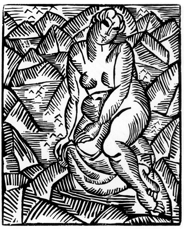Bather (1908) - Raoul Dufy Tablo