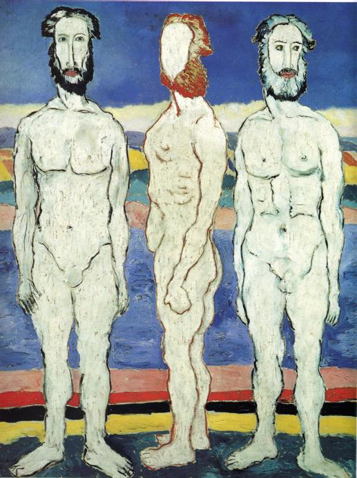 Bathers (1932) - Kazimir Malevich Tablo