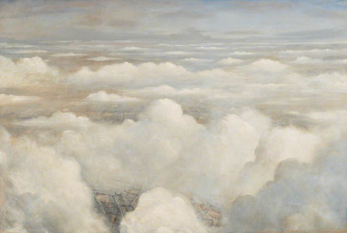 Battlefields of Britain (1942) - C. R. W. Nevinson Tablo