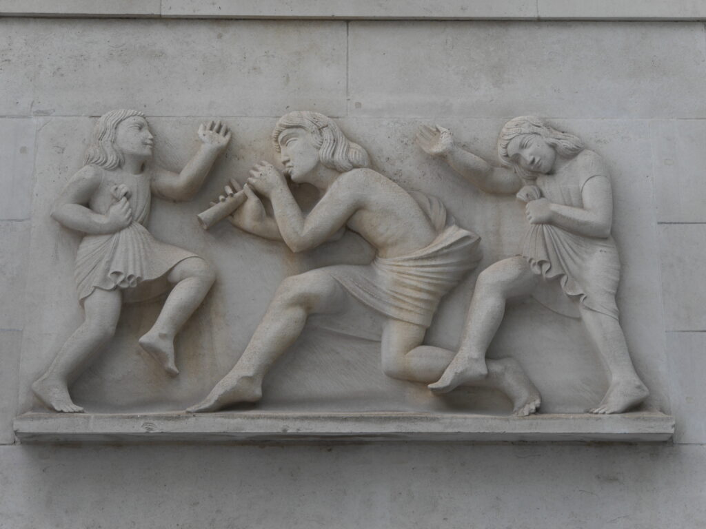Bbc Speakerthon, Broadcasting House, London - Eric Gill Tablo