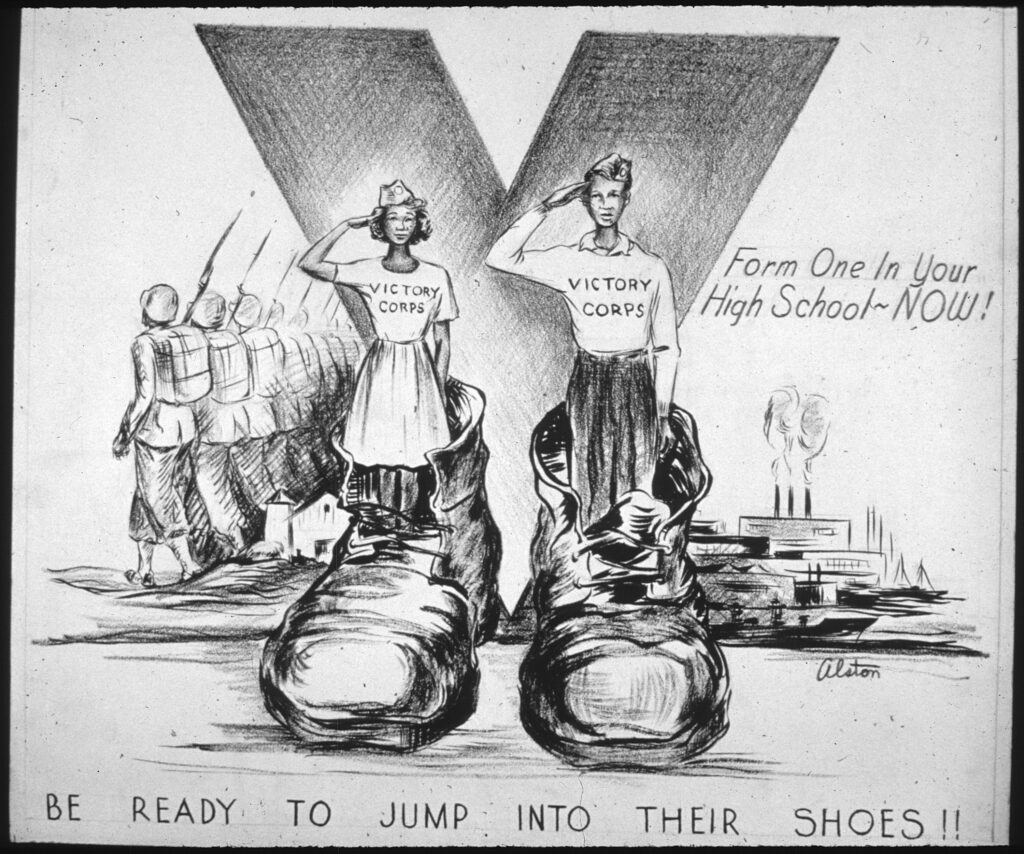 Be Ready to Jump into Their Shoes!! (1943) – Charles Alston Tablo
