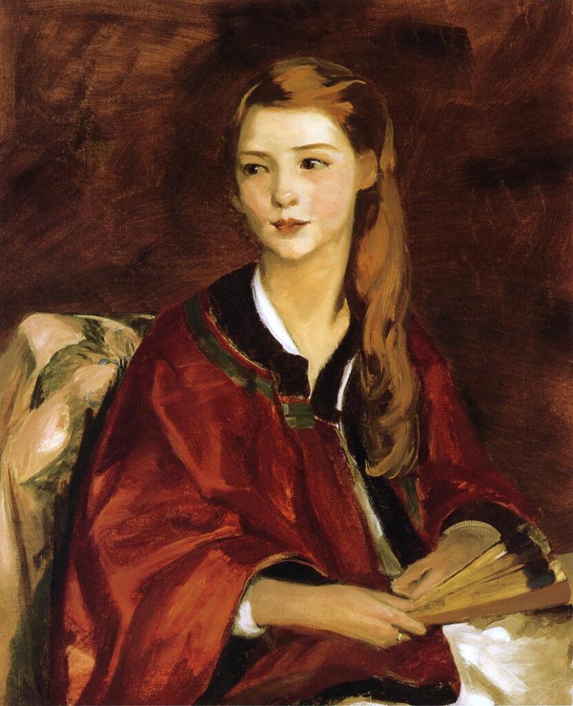 Beagrice Whittaker (1919) - Robert Henri Tablo