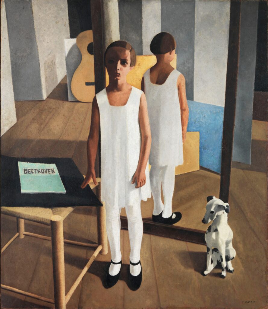 Beethoven (1928) - Felice Casorati Tablo