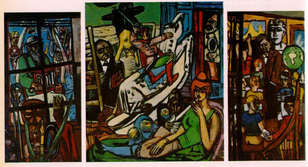 Beginnning (1949) - Max Beckmann Tablo