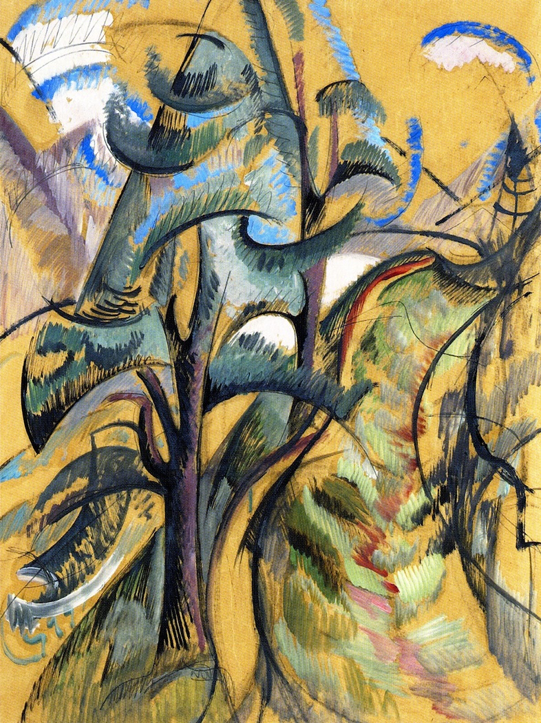 Beyond the Radiant Valley (Reiderfurka) (1918) - Alice Bailly Tablo