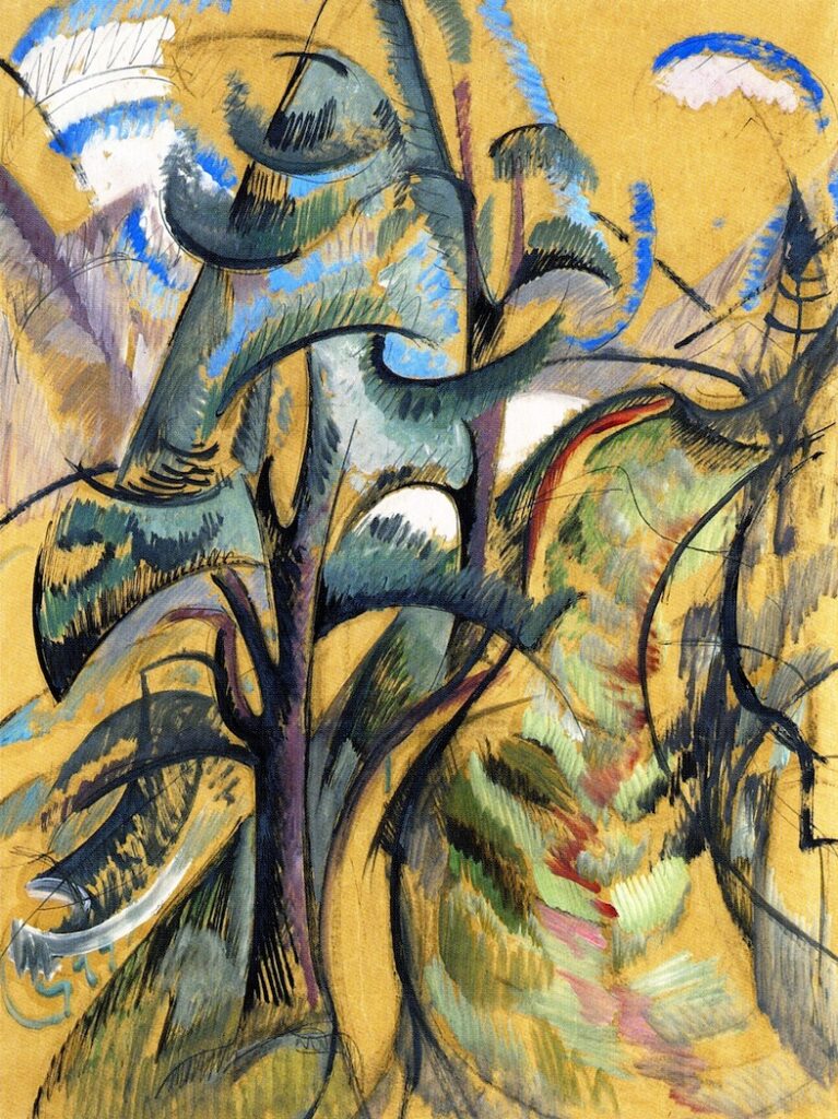 Beyond the Radiant Valley (Reiderfurka) (1918) - Alice Bailly Tablo