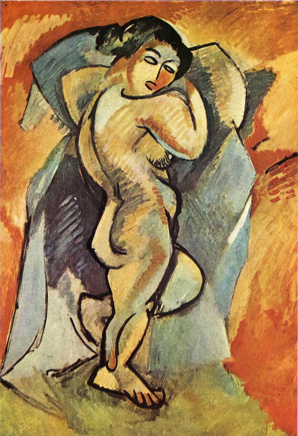 Big Nude (1908) - Georges Braque Tablo