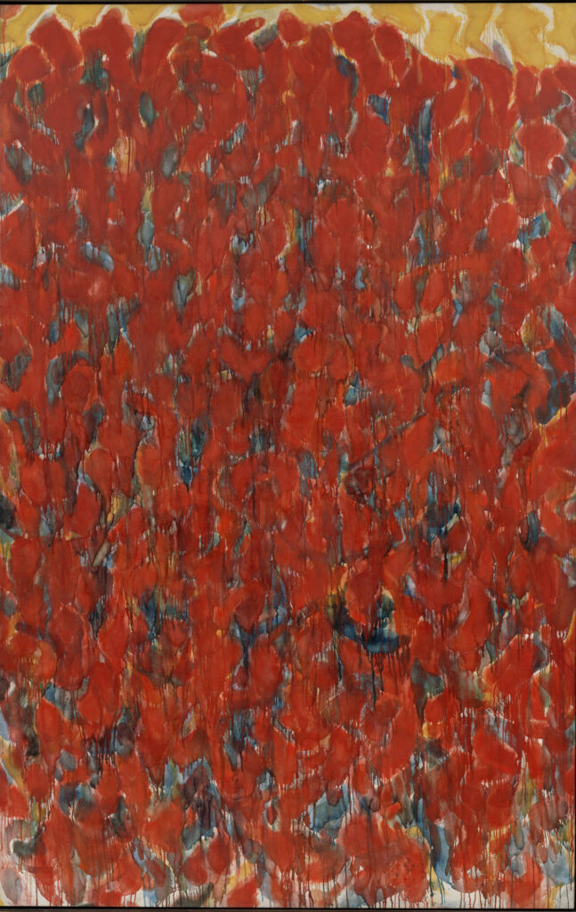 Big Red (1953) - Sam Francis Tablo