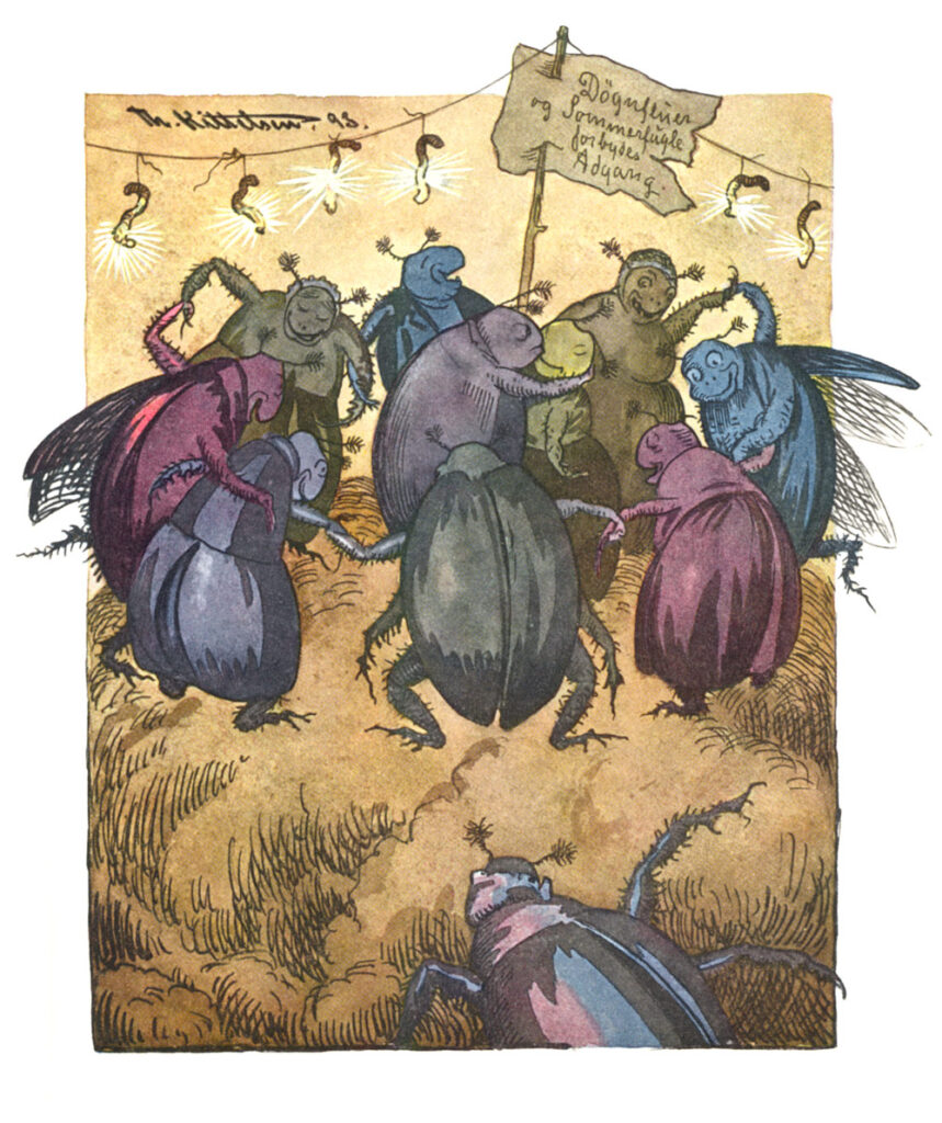 Billenes Sankthansfest (1894) - Theodor Severin Kittelsen Tablo