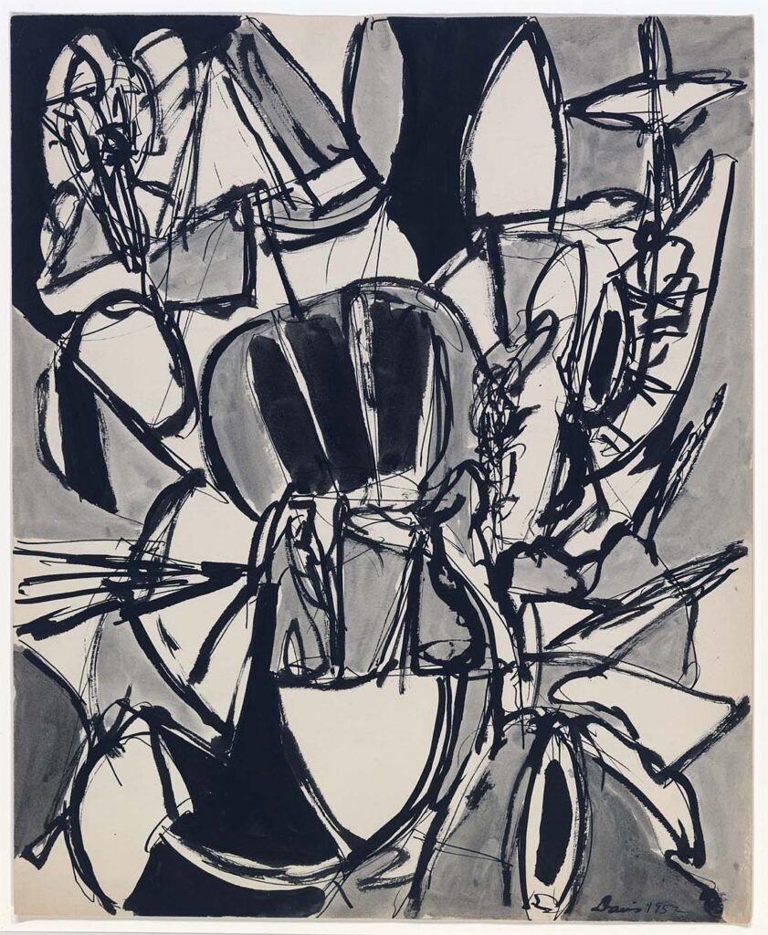 Bird Land (1952) - Gene Davis Tablo
