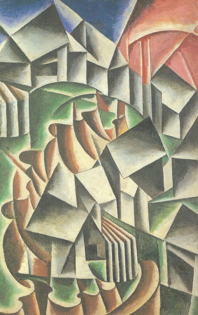 Birsk (1916) - Lyubov Popova Tablo