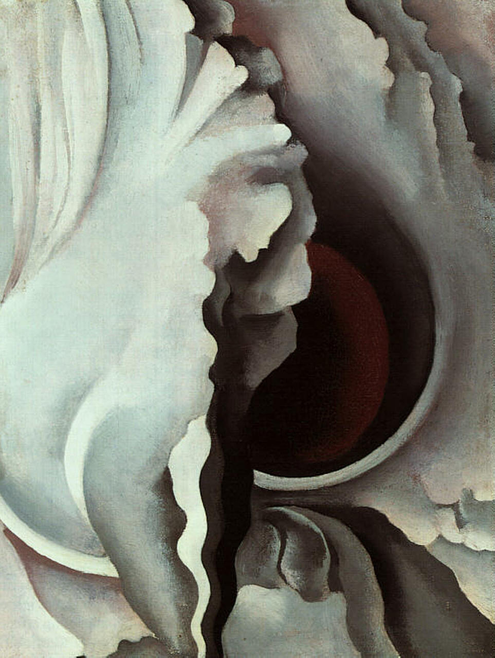 Black Iris - Georgia O'Keeffe Tablo