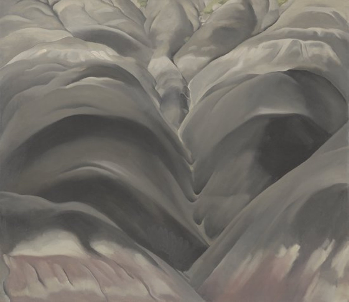 Black Place I - Georgia O'Keeffe Tablo