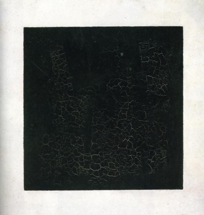 Black Suprematistic Square (1915) - Kazimir Malevich Tablo