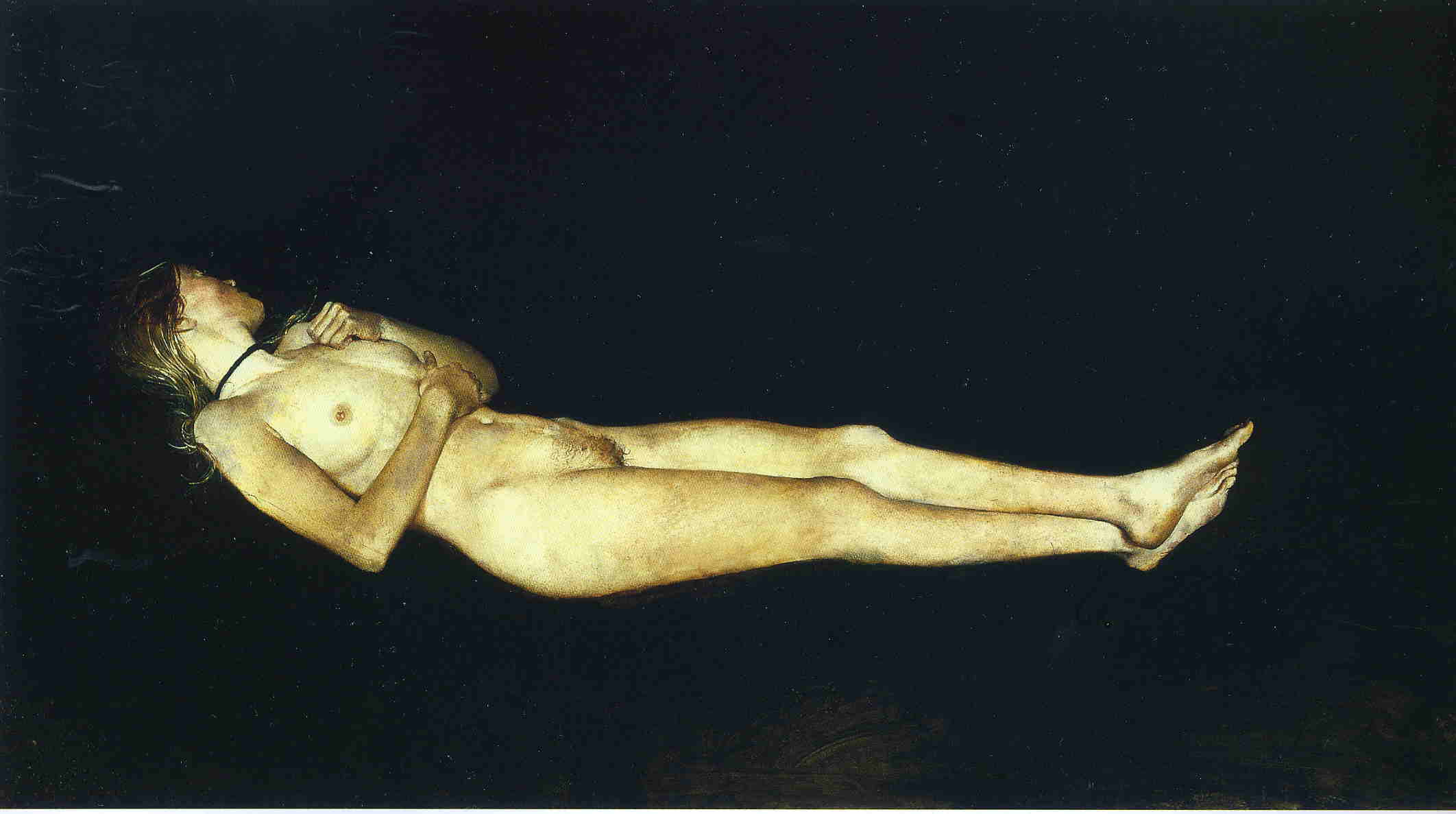 Black Velvet - Andrew Wyeth Tablo