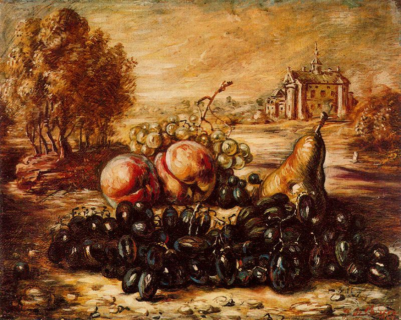 Black grape (1947) – Giorgio de Chirico Tablo