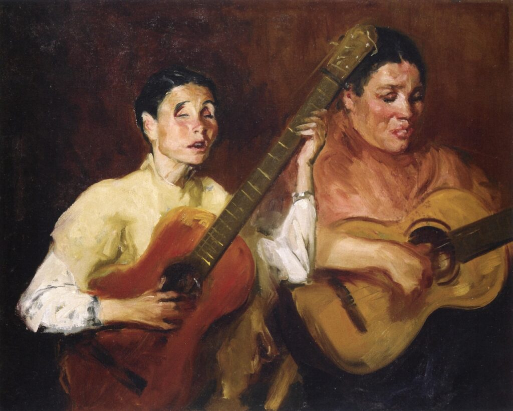 Blind Singers (1912) - Robert Henri Tablo