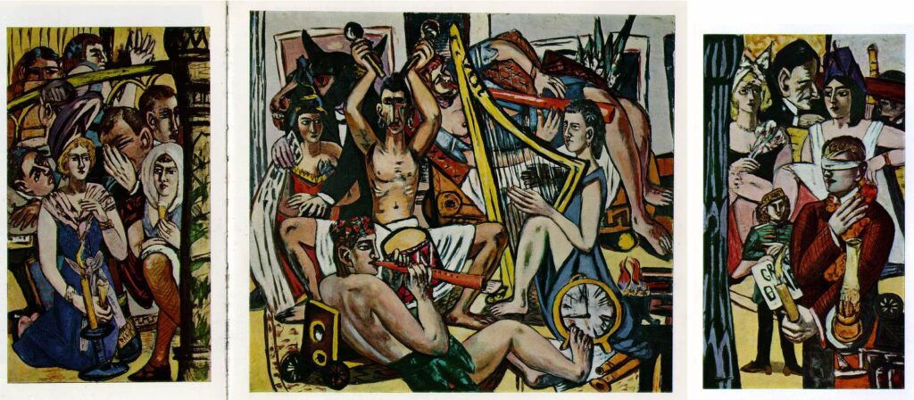 Blindman's Buff (1945) - Max Beckmann Tablo