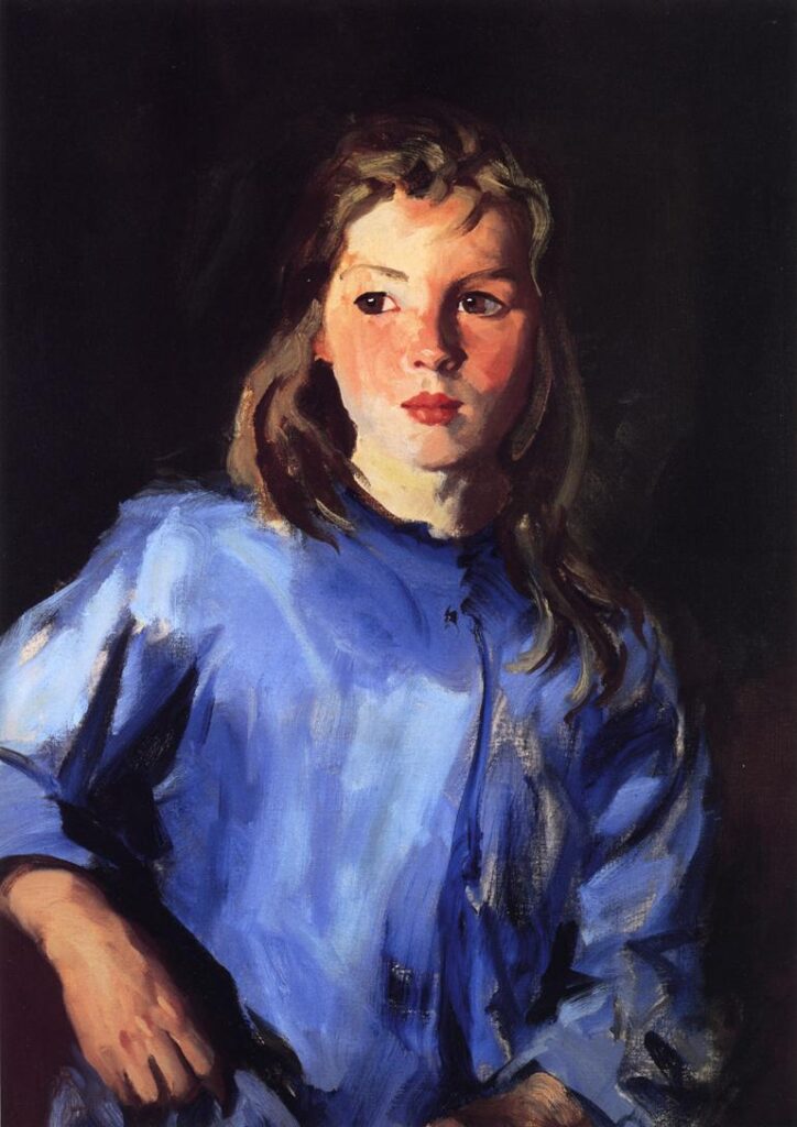 Blond Bridget Lavelle (1928) - Robert Henri Tablo