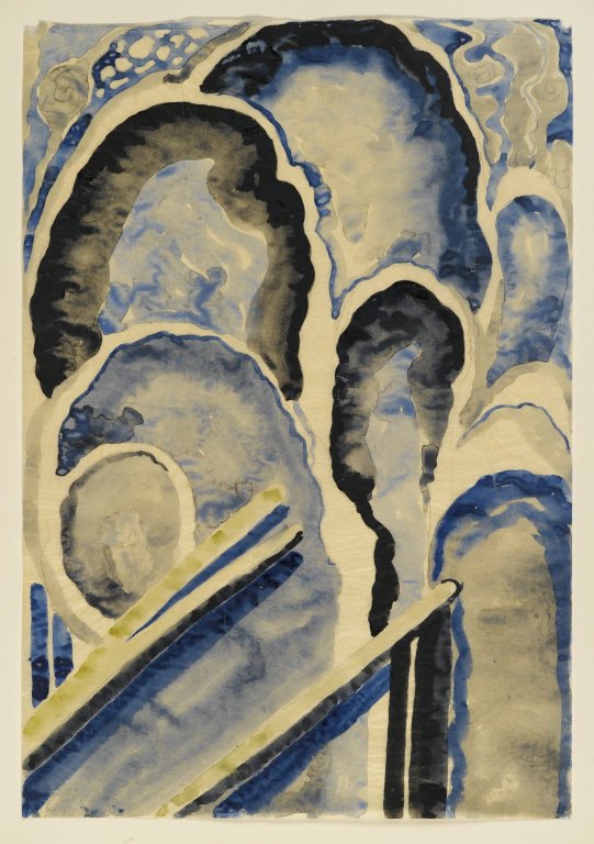 Blue 01 (1916) - Georgia O'Keeffe Tablo