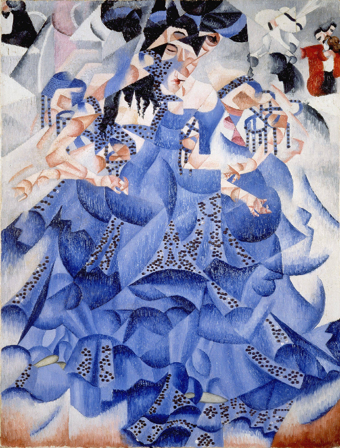 Blue Dancer (1912) - Gino Severini Tablo