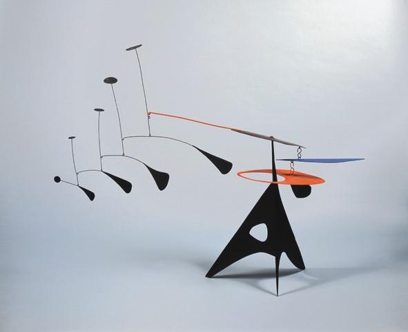 Blue Feather (1948) – Alexander Calder Tablo