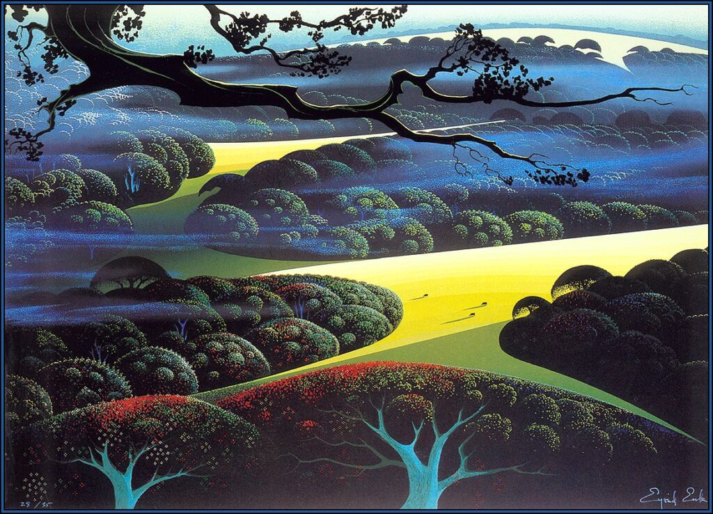Blue Fog – Eyvind Earle Tablo