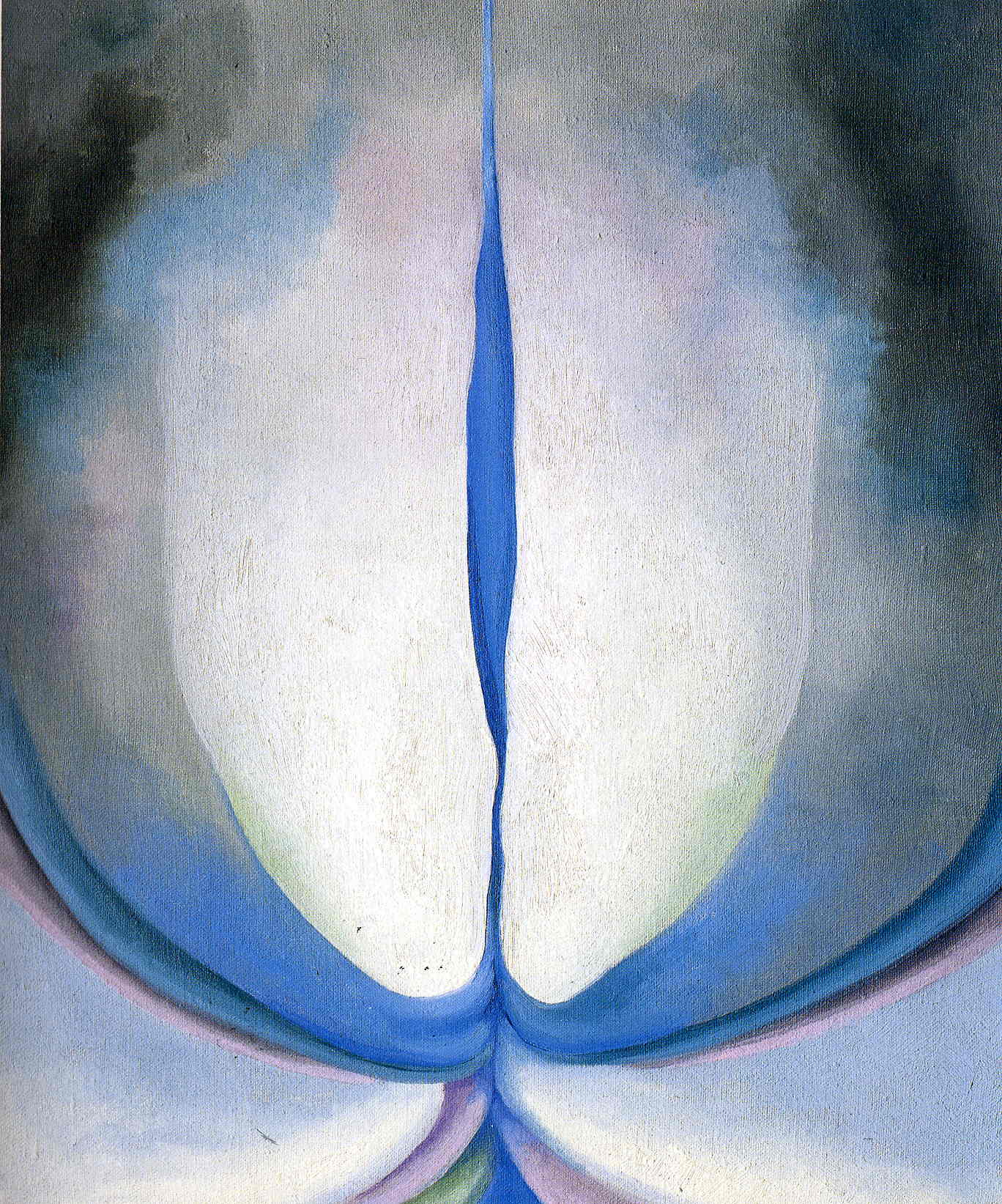 Blue Line (1919) - Georgia O'Keeffe Tablo