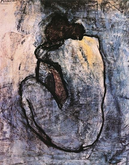 Blue Nude (1902) - Pablo Picasso Tablo