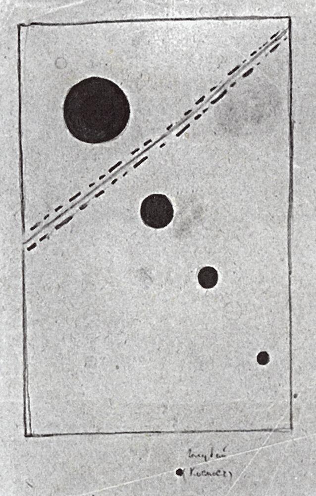 Blue Space (1917) - Kazimir Malevich Tablo