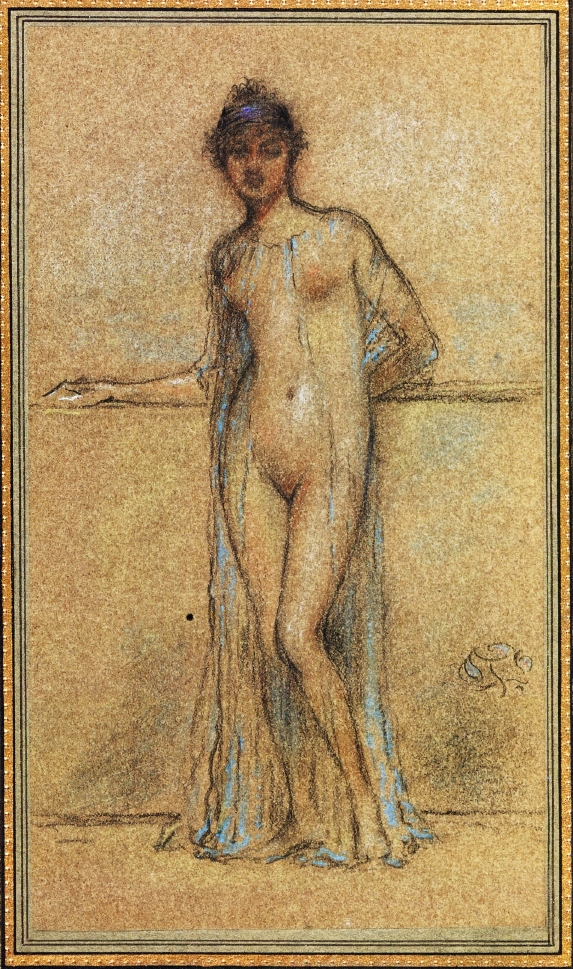 Blue and Violet II (1888) - James McNeill Whistler Tablo