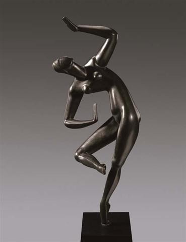 Blue dancer (1913) - Olexandr Archipenko Tablo