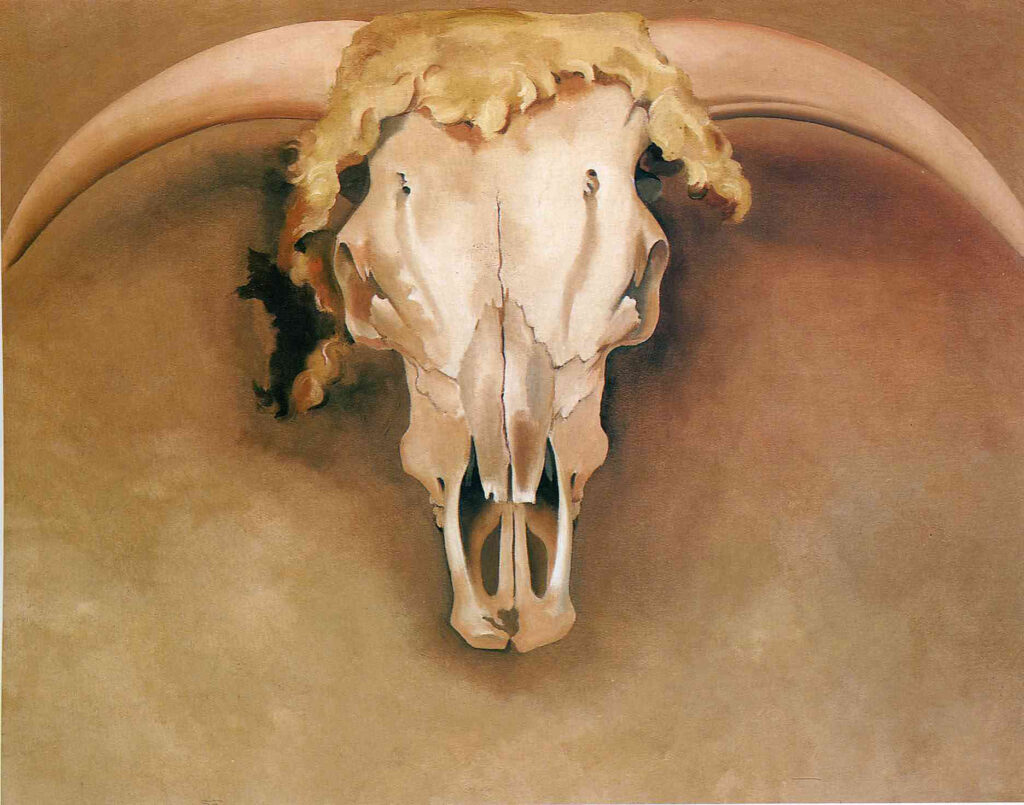 Bob Steer Head - Georgia O'Keeffe Tablo