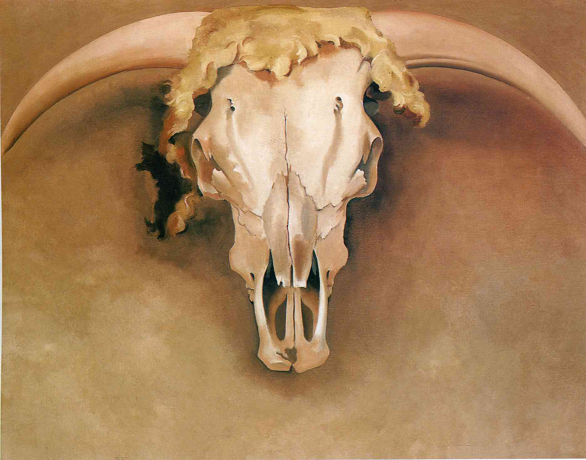 Bob Steer Head - Georgia O'Keeffe Tablo