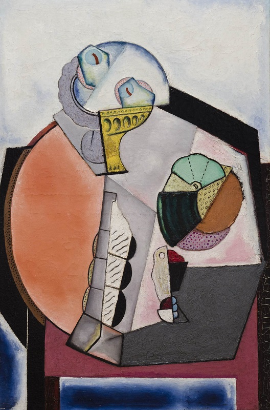 Bodegón Cubista (1917) - María Blanchard Tablo