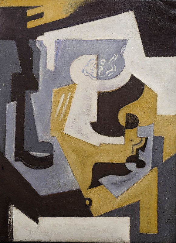 Bodegón Cubista (1918) - María Blanchard Tablo
