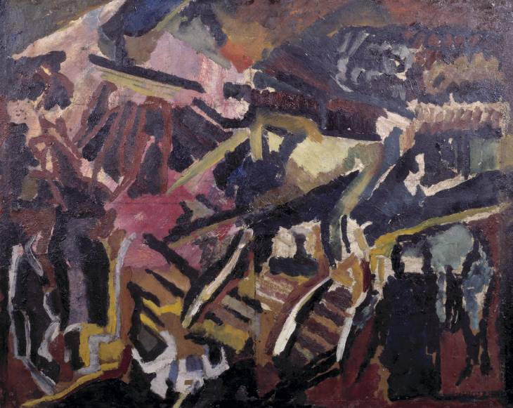 Bomb Store (1942) - David Bomberg Tablo