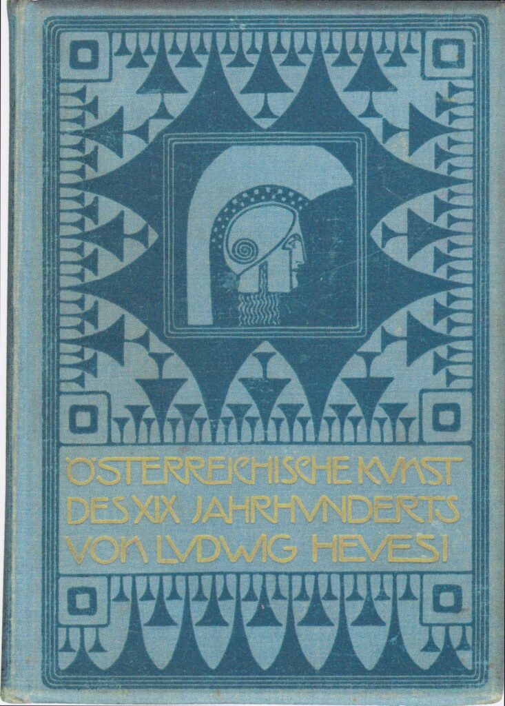 Book cover of Austrian art of the XIX. Century (1903) – Koloman Moser Tablo