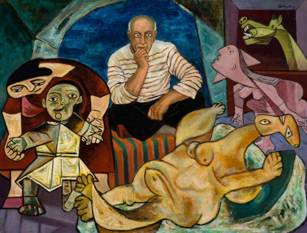 Bortnyik Sándor, Ember Művei, Picasso - Sándor Bortnyik Tablo