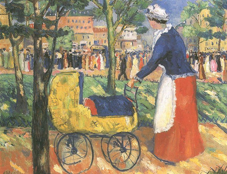 Boulevard (1930) - Kazimir Malevich Tablo