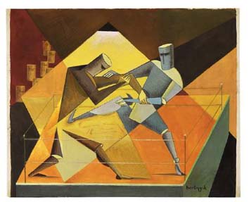Boxer (1926) – Sándor Bortnyik Tablo