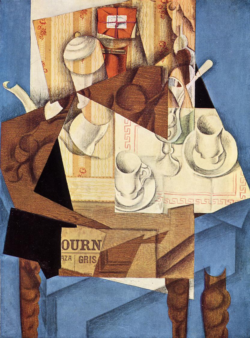 Breakfast (1914) - Juan Gris Tablo