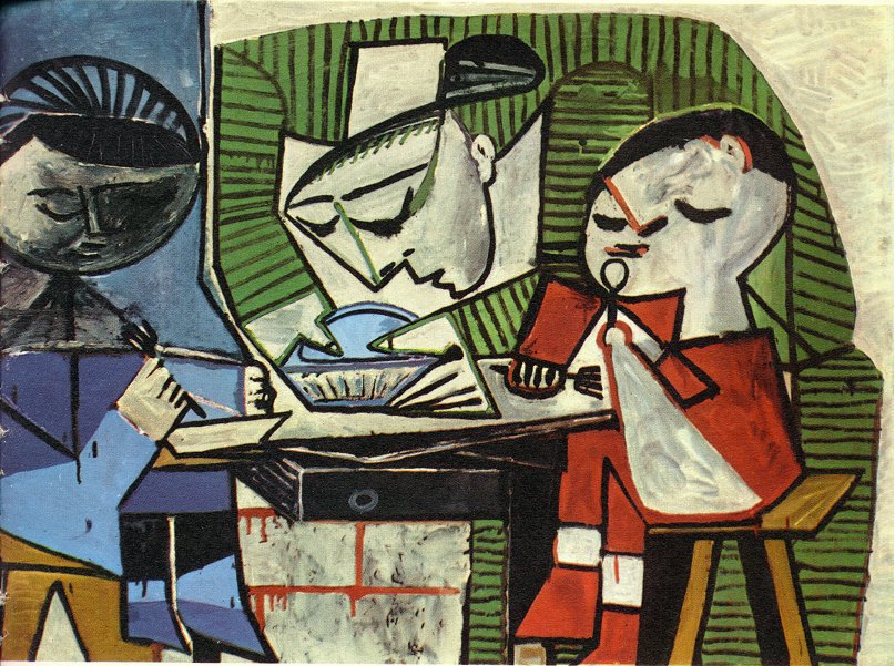 Breakfast (1953) - Pablo Picasso Tablo