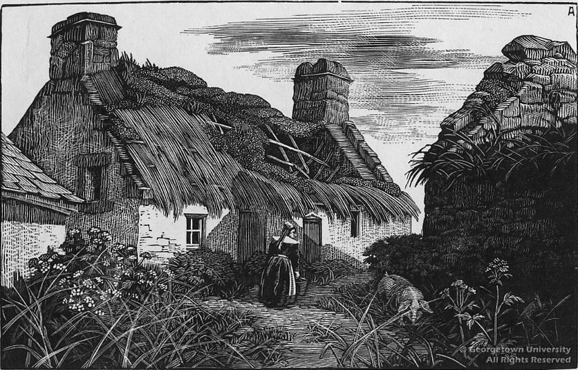 Breton Ruins (1931) - Grace Albee Tablo