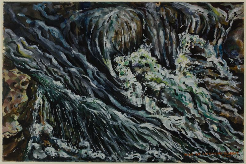 Bridal Ten Sleep Falls (1946) – Ivan Albright Tablo