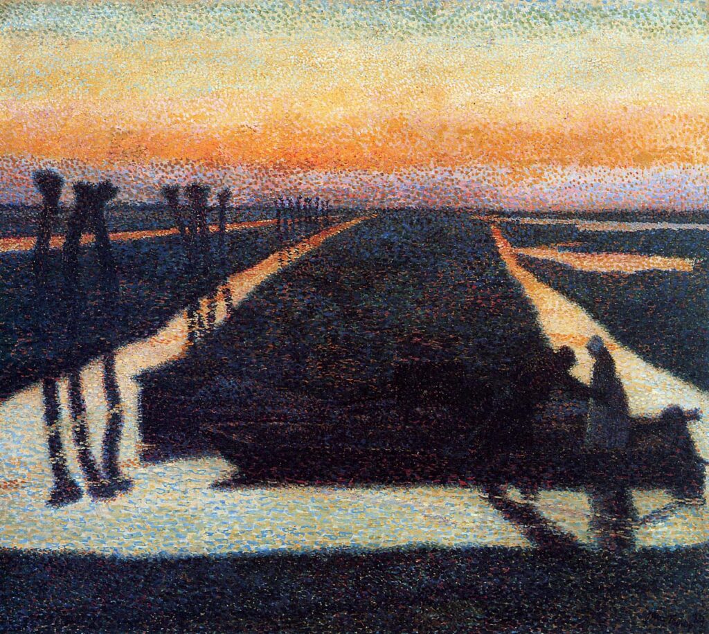 Broek in Waterland (1889) - Jan Toorop Tablo