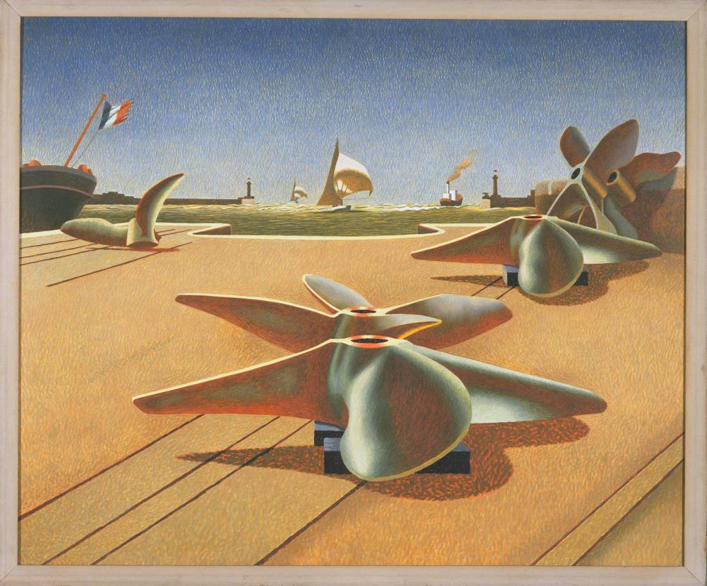 Bronze Ballet (1940) - Edward Wadsworth Tablo