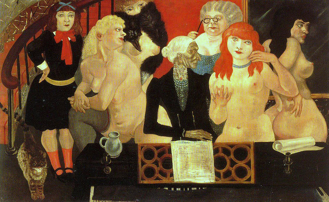 Brothel in Montparnasse (1928) – Tsuguharu Foujita Tablo
